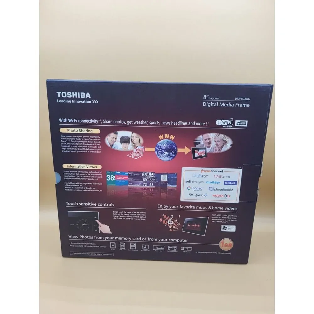 Toshiba‎ Digital Media Frame 8